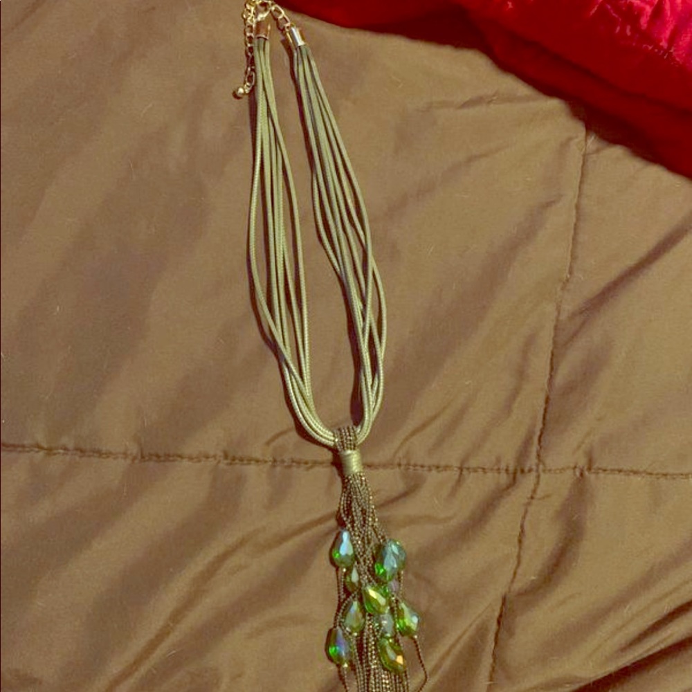 Green necklace